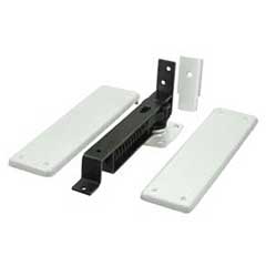 Deltana [DASH95USP] Solid Brass Double Action Door Spring Hinge - Prime White Finish