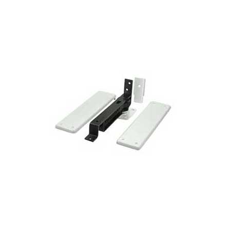 Deltana [DASH95USP] Solid Brass Double Action Door Spring Hinge - Prime White Finish
