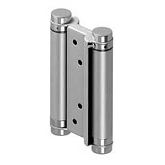 Deltana [DASHS4U32D] Stainless Steel Double Action Saloon Door Spring Hinge - Brushed Finish - 4&quot; H x 2&quot; W
