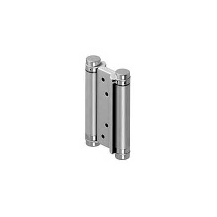 Deltana [DASHS4U32D] Stainless Steel Double Action Saloon Door Spring Hinge - Brushed Finish - 4&quot; H x 2&quot; W