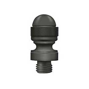 Deltana [DSAT10B] Solid Brass Door Butt Hinge Finial - Acorn - Oil Rubbed Bronze Finish - 1/2" Dia.