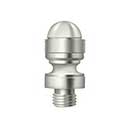 Deltana [DSAT14] Solid Brass Door Butt Hinge Finial - Acorn - Polished Nickel Finish - 1/2&quot; Dia.