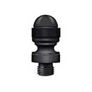 Deltana [DSAT19] Solid Brass Door Butt Hinge Finial - Acorn - Paint Black Finish - 1/2" Dia.