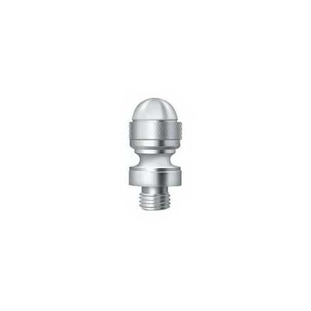 Deltana [DSAT26] Solid Brass Door Butt Hinge Finial - Acorn - Polished Chrome Finish - 1/2&quot; Dia.