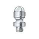 Deltana [DSAT26] Solid Brass Door Butt Hinge Finial - Acorn - Polished Chrome Finish - 1/2" Dia.