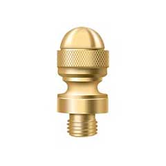 Deltana [CAT1] Solid Brass Door Butt Hinge Finial - Acorn - Polished Brass (PVD) Finish - 1/2&quot; Dia.