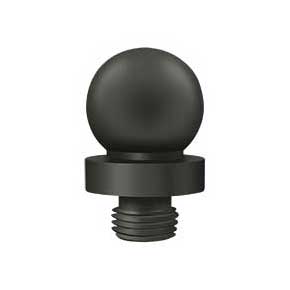 Deltana [DSBTL10B] Solid Brass Door Butt Hinge Finial - Ball - Oil Rubbed Bronze Finish - 5/8" Dia.