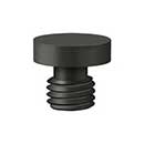 Deltana [DSBU10B] Solid Brass Door Butt Hinge Finial - Button - Oil Rubbed Bronze Finish - 1/2" Dia.