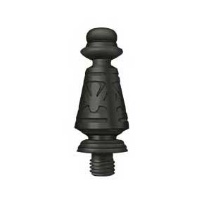 Deltana [DSPUT10B] Solid Brass Door Butt Hinge Finial - Ornate - Oil Rubbed Bronze Finish - 5/8" Dia.