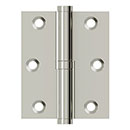 Deltana [DSBLO3025U14-LH] Solid Brass Door Lift Off Hinge - Left Hand - Polished Nickel Finish  - 3" H x 2 1/2" W