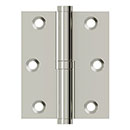 Deltana [DSBLO3025U14-LH] Solid Brass Door Lift Off Hinge - Left Hand - Polished Nickel Finish  - 3&quot; H x 2 1/2&quot; W