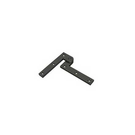 Deltana [PH35U10B] Solid Brass Door Pivot Hinge - Oil Rubbed Bronze Finish - Pair - 3 7/8" L