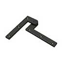 Deltana [PH40U10B] Solid Brass Door Pivot Hinge - Oil Rubbed Bronze Finish - Pair - 4 3/8&quot; L