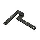 Deltana [PH40U10B] Solid Brass Door Pivot Hinge - Oil Rubbed Bronze Finish - Pair - 4 3/8" L