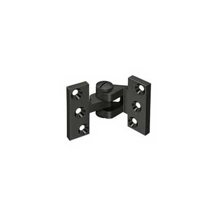 Deltana [SBIH2510U10B] Solid Brass Door Pivot Hinge - Intermediate - Oil Rubbed Bronze Finish - Pair - 2 1/2&quot; L