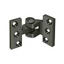 Deltana [SBIH2510U15A] Solid Brass Door Pivot Hinge - Intermediate - Antique Nickel Finish - Pair - 2 1/2" L