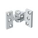 Deltana [SBIH2510U26] Solid Brass Door Pivot Hinge - Intermediate - Polished Chrome Finish - Pair - 2 1/2&quot; L