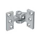 Deltana [SBIH2510U26D] Solid Brass Door Pivot Hinge - Intermediate - Brushed Chrome Finish - Pair - 2 1/2" L