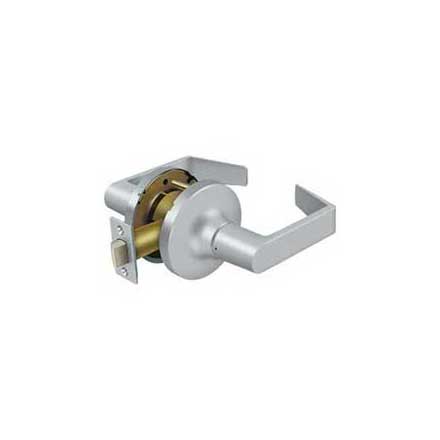 Deltana [CL501FLC-26D] Commercial Door Lever - Grade 1 - Passage - Clarendon Lever - Brushed Chrome Finish