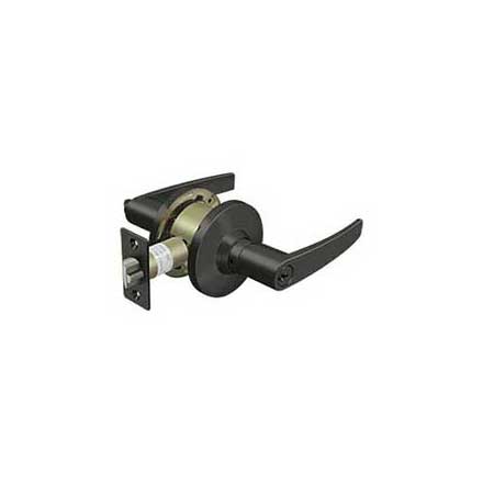 Deltana [CL700EL-10B] Commercial Door Lever - Grade 2 - Entry - Light Duty - Straight Lever - Oil Rubbed Bronze Finish