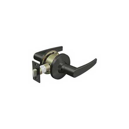 Deltana [CL701EL-10B] Commercial Door Lever - Grade 2 - Passage - Light Duty - Straight Lever - Oil Rubbed Bronze Finish