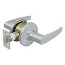 Deltana [CL701EL-26D] Commercial Door Lever - Grade 2 - Passage - Light Duty - Straight Lever - Brushed Chrome Finish