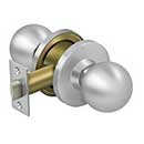 Deltana [CL101EAC-32D] Commercial Stainless Steel Door Knob - Grade 2 - Passage - Round - Brushed Finish
