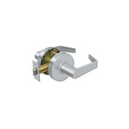 Deltana [CL501EVC-26D] Commercial Door Lever - Grade 2 - Passage - Clarendon Lever - Brushed Chrome Finish