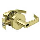 Deltana [CL504ECCNC-3] Commercial Door Lever - Grade 2 - Storeroom - IC Core - Clarendon Lever - Polished Brass Finish