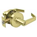 Deltana [CL509EVC-3] Commercial Door Lever - Grade 2 - Classroom - Clarendon Lever - Polished Brass Finish