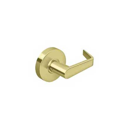 Deltana [CL515EVC-3] Commercial Door Lever - Grade 2 - Dummy - Clarendon Lever - Polished Brass Finish