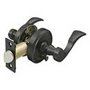 Deltana [PRLLR2U10B-LH] Solid Brass Door Lever - Lacovia Series - Privacy - Left Hand - Oil Rubbed Bronze Finish