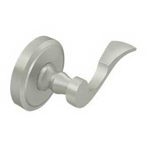 Deltana [PRLLR4U15-LH] Solid Brass Door Lever - Dummy - Left Hand - Brushed Nickel Finish