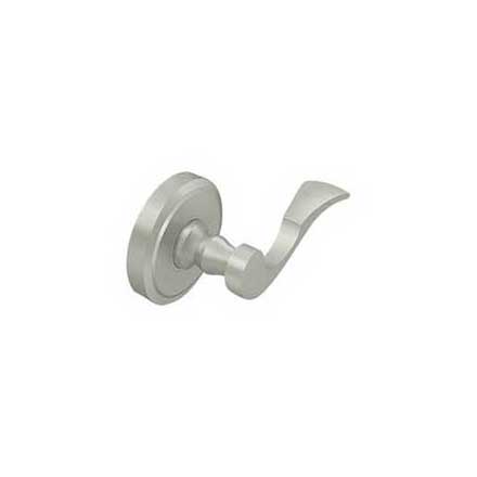 Deltana [PRLLR4U15-LH] Solid Brass Door Lever - Lacovia Series - Dummy - Left Hand - Brushed Nickel Finish