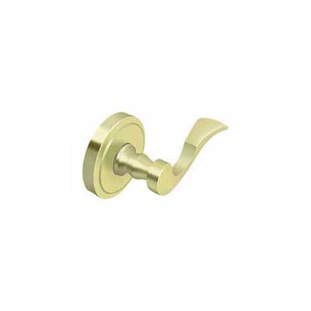 Deltana [PRLLR4U3-LH] Solid Brass Door Lever - Lacovia Series - Dummy - Left Hand - Polished Brass Finish