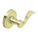 Deltana [PRLLR4U3-LH] Solid Brass Door Lever - Lacovia Series - Dummy - Left Hand - Polished Brass Finish