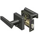 Deltana [ZLLS2U10B-RH] Die Cast Zinc Door Lever - Livingston Series - Privacy - Right Hand - Oil Rubbed Bronze Finish