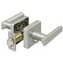 Deltana [ZLLS2U15-LH] Die Cast Zinc Door Lever - Livingston Series - Privacy - Left Hand - Brushed Nickel Finish