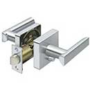 Deltana [ZLLS2U26-LH] Die Cast Zinc Door Lever - Livingston Series - Privacy - Left Hand - Polished Chrome Finish