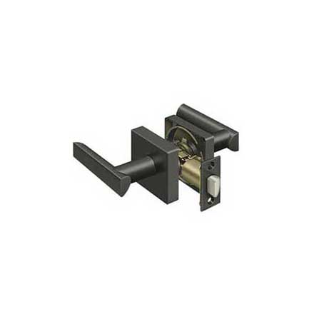 Deltana [ZLLS3U10B] Die Cast Zinc Door Lever - Livingston Series - Passage - Oil Rubbed Bronze Finish