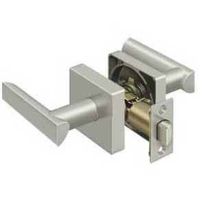 Deltana [ZLLS3U15] Die Cast Zinc Door Lever - Livingston Series - Passage - Brushed Nickel Finish