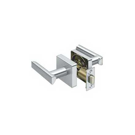 Deltana [ZLLS3U26] Die Cast Zinc Door Lever - Livingston Series - Passage - Polished Chrome Finish
