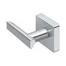 Deltana [ZLLS4U26] Die Cast Zinc Door Lever - Livingston Series - Dummy - Polished Chrome Finish