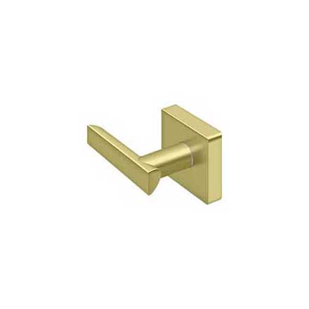 Deltana [ZLLS4U3] Die Cast Zinc Door Lever - Livingston Series - Dummy - Polished Brass Finish