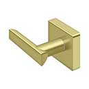 Deltana [ZLLS4U3] Die Cast Zinc Door Lever - Livingston Series - Dummy - Polished Brass Finish