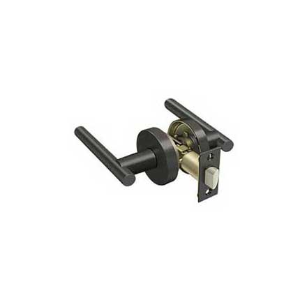 Deltana [ZMLR3U10B] Die Cast Zinc Door Lever - Mandeville Series - Passage - Oil Rubbed Bronze Finish