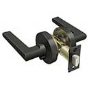 Deltana [ZPLR2U10B-RH] Die Cast Zinc Door Lever - Portmore Series - Privacy - Right Hand - Oil Rubbed Bronze Finish