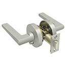 Deltana [ZPLR2U15-RH] Die Cast Zinc Door Lever - Portmore Series - Privacy - Right Hand - Brushed Nickel Finish