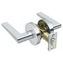 Deltana [ZPLR3U26] Die Cast Zinc Door Lever - Portmore Series - Passage - Polished Chrome Finish