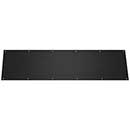 Deltana [KP1034U19] Stainless Steel Door Kick Plate - Flat Black Finish - 10&quot; W x 34&quot; L